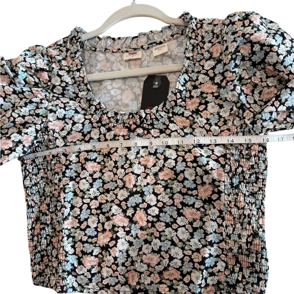Louise Smocked Top in Vanessa Floral Size small new with tags - Picture 7 of 13